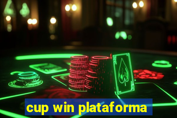 cup win plataforma